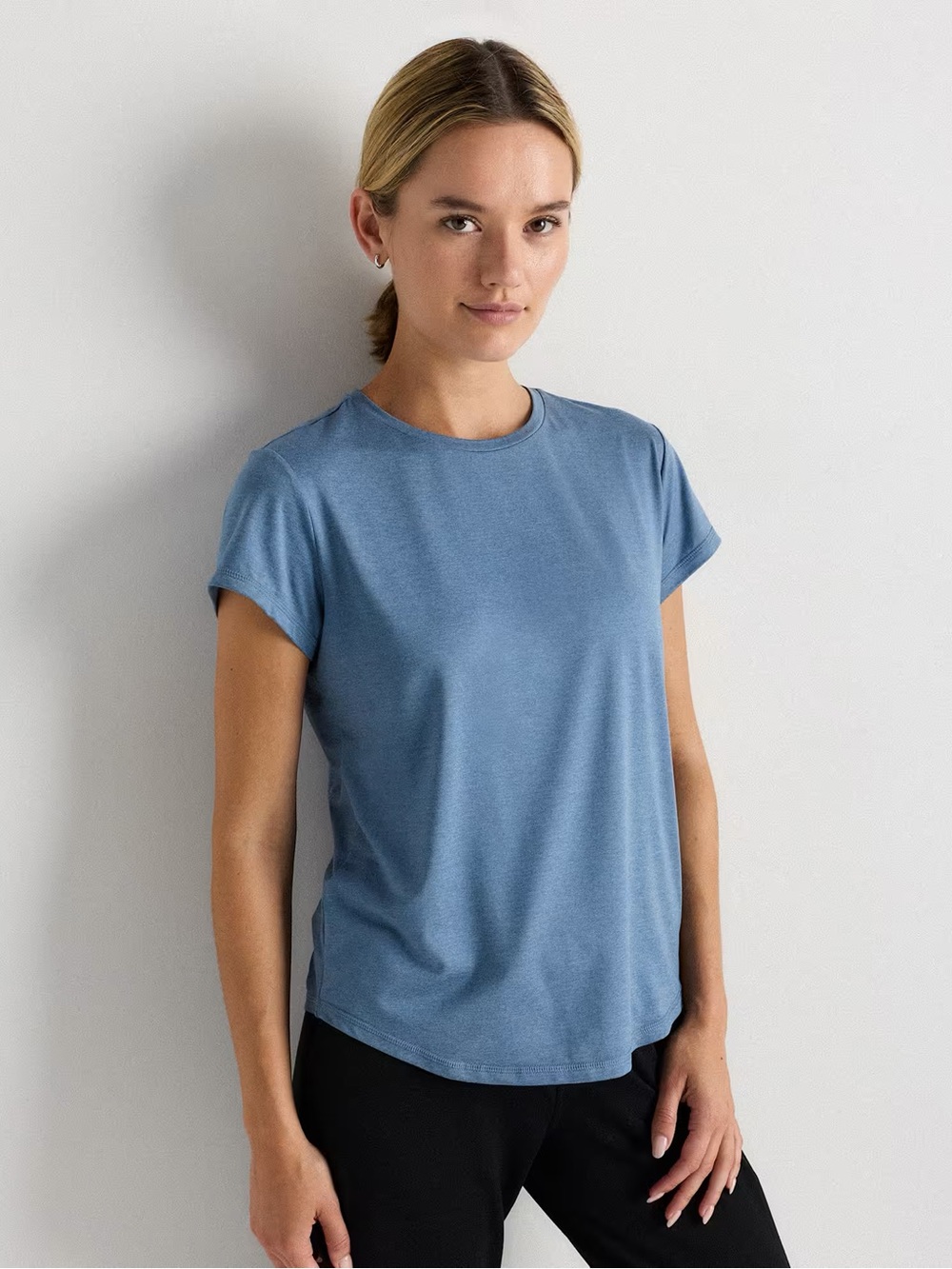 Quince Flowknit Breeze Tee Size Small